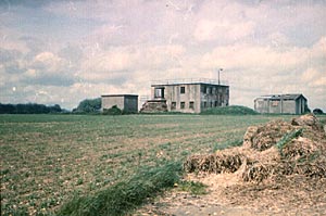 Membury's control tower photographed by Joe Thompson in 1964